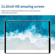 2025 New 5G Tablet 11.6 inch Android 13.0 Phablet MTK6797 16GB RAM 1TB ROM Tablet PC Dual Cameras Dual sim card Wifi Type-c